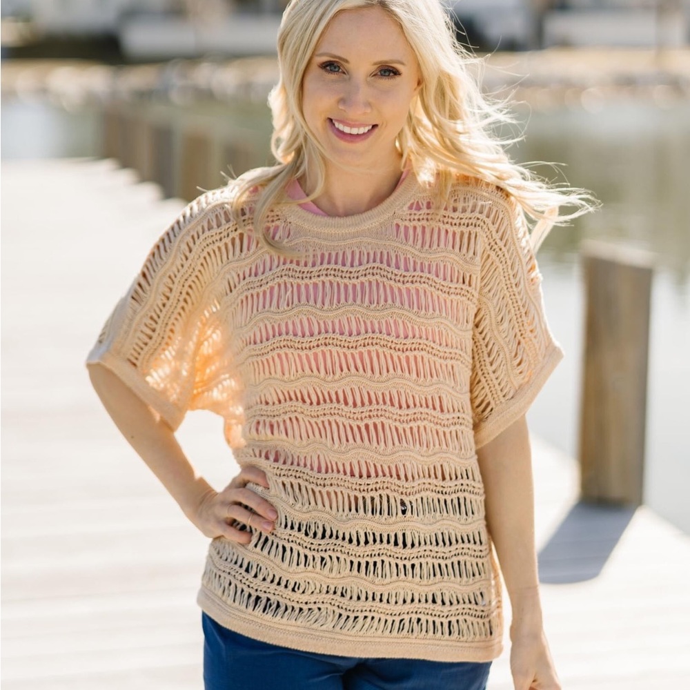Ivory Hilton Head Sweater